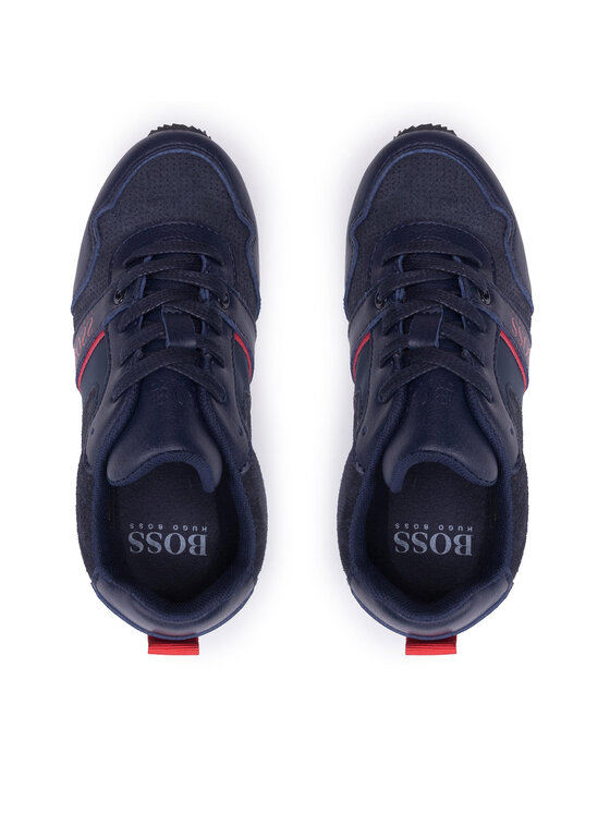 BOSS Boss Sneakersy J29262 S Granatowy