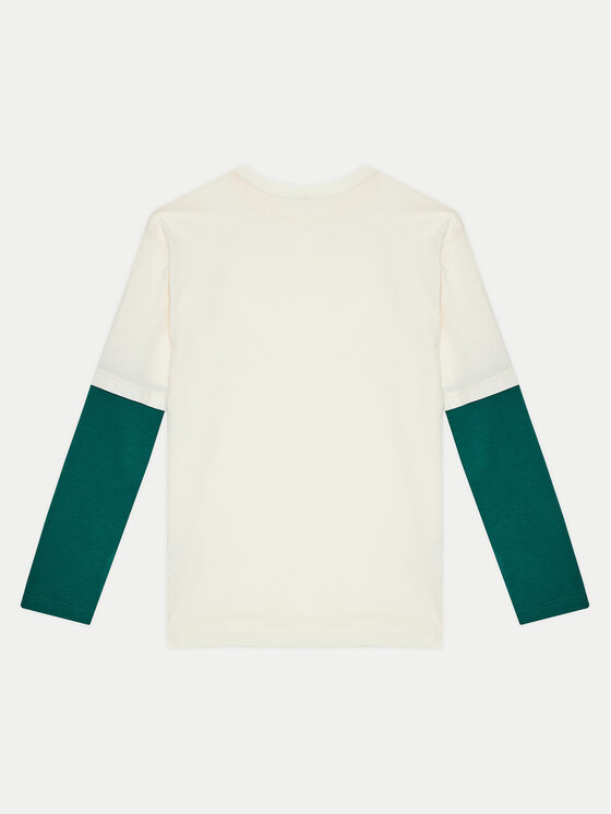 United Colors Of Benetton United Colors Of Benetton Majica 3I1XC10JG Écru Regular Fit