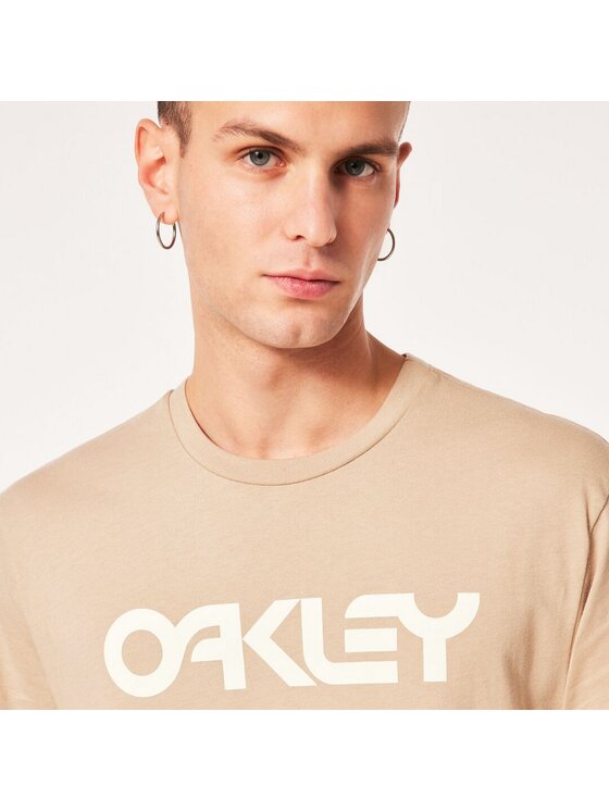 Oakley Oakley T-Shirt FOA404011 Beżowy Regular Fit