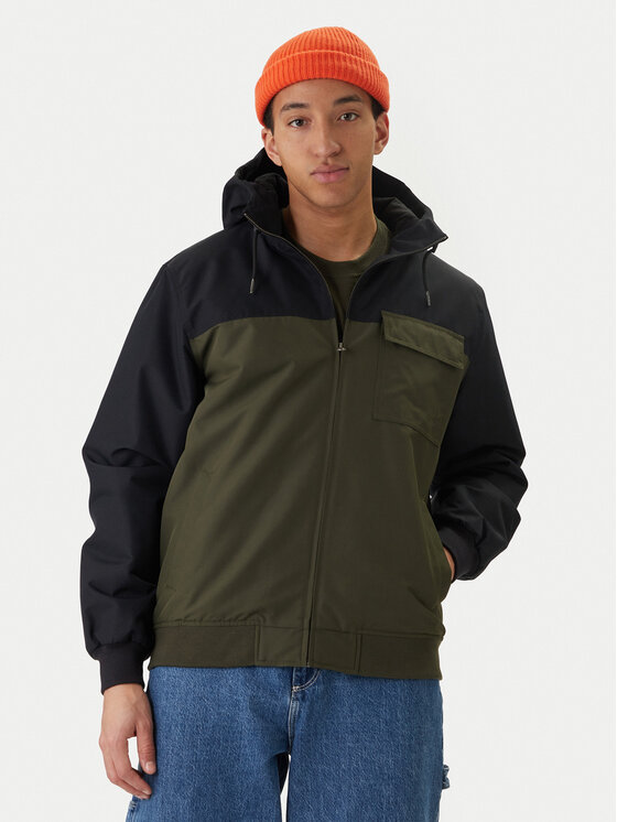 Element Element Bunda pro přechodné období Dulcey PKT ELYJK00268 Zelená Regular Fit