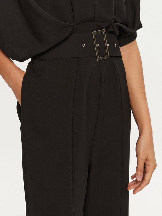 Imperial Imperial Salopetă Y519IQXC Negru Regular Fit