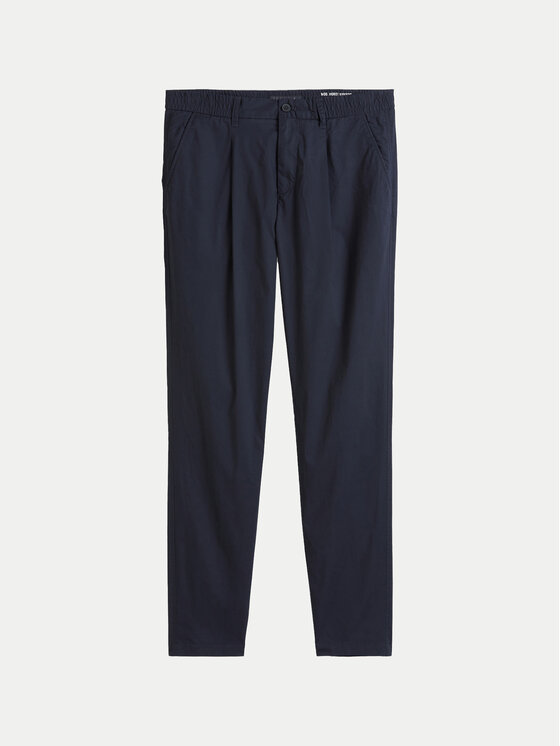 Marc O'Polo Marc O'Polo Spodnie materiałowe 522 0831 10144 Granatowy Slim Fit