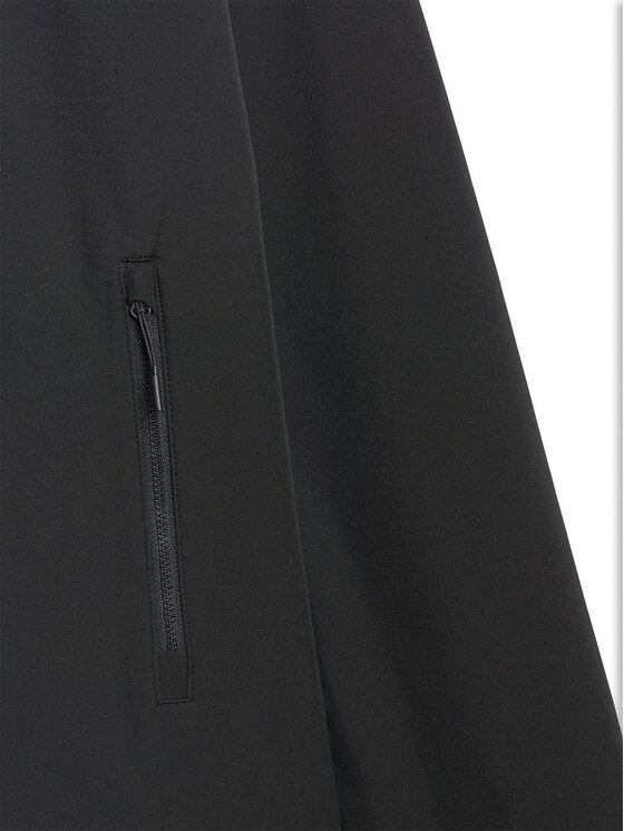 4F 4F Kurtka przejściowa MIDSHOP TEXTILE Czarny Regular Fit