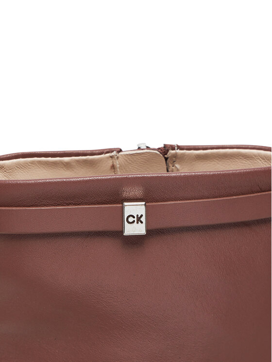 Calvin Klein Calvin Klein Ботильйони HW0HW02172 Коричневий