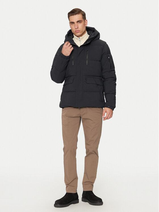 Save The Duck Save The Duck Télikabát P30811M SMEG19 Fekete Regular Fit