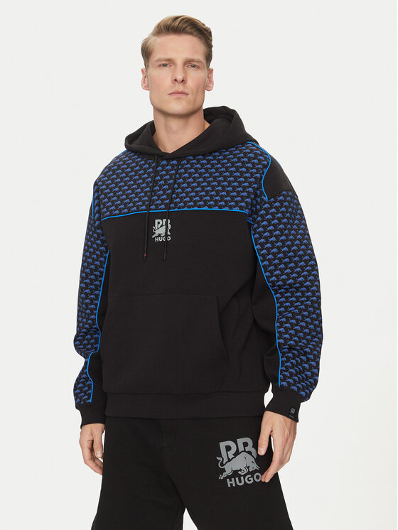 HUGO HUGO Bluză Dilverston_RB 50542808 Negru Regular Fit