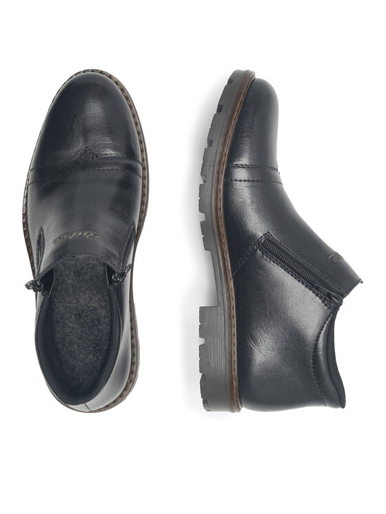 Rieker Rieker Schnürschuhe 12194-00 Schwarz