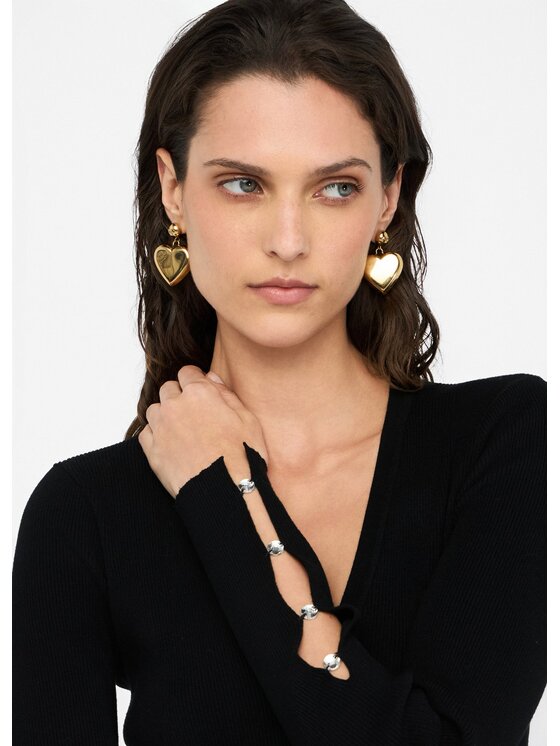 Liu Jo Liu Jo Abito da sera MF5036MS99E22222 Nero Slim Fit