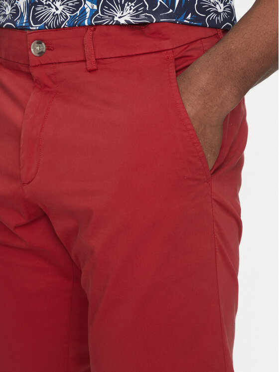 Hechter Paris Hechter Paris Kratke hlače 26664 151365 Crvena Regular Fit
