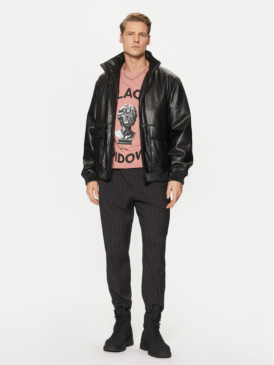 HUGO HUGO Majica Dostalgi 50530684 Roza Relaxed Fit