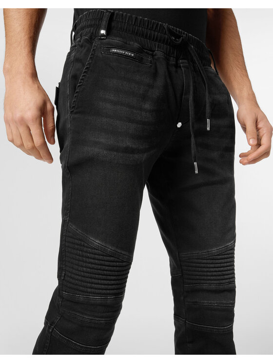 PHILIPP PLEIN PHILIPP PLEIN Jeansy 85 Černá Jogger Fit