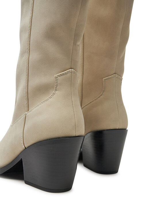 ONLY ONLY Cizme și botine cowboy 15329859 Écru