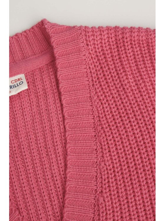 Coccodrillo Coccodrillo Sweter WC4172201JPK-007 Różowy Regular Fit