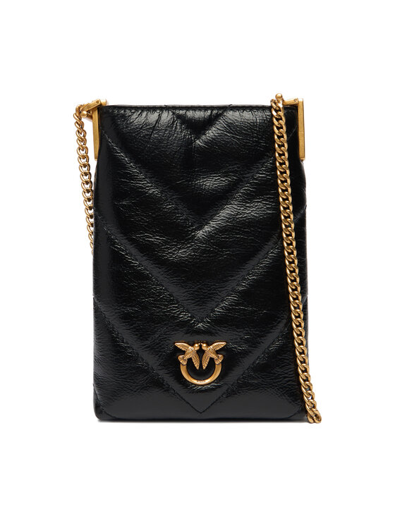 PINKO Torebka na telefon Phone Case PCPL 105358 A2W2 Czarny