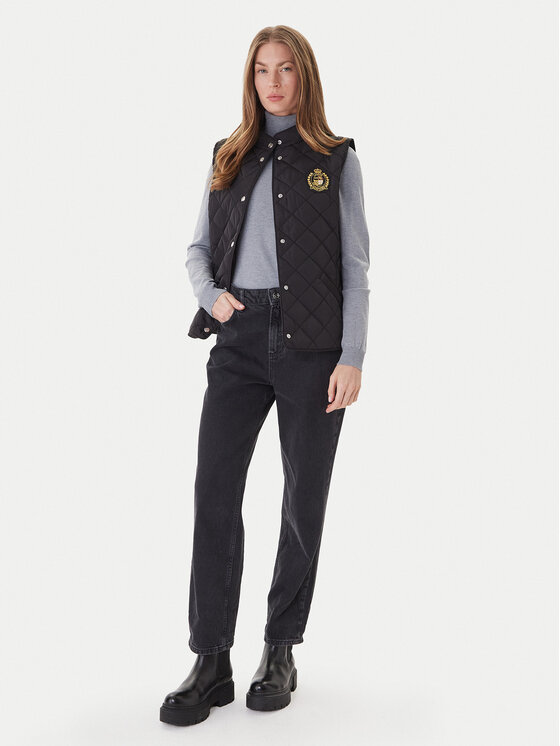 LAUREN RALPH LAUREN LAUREN RALPH LAUREN Sportinė liemenė 297951276005 Juoda Straight Fit