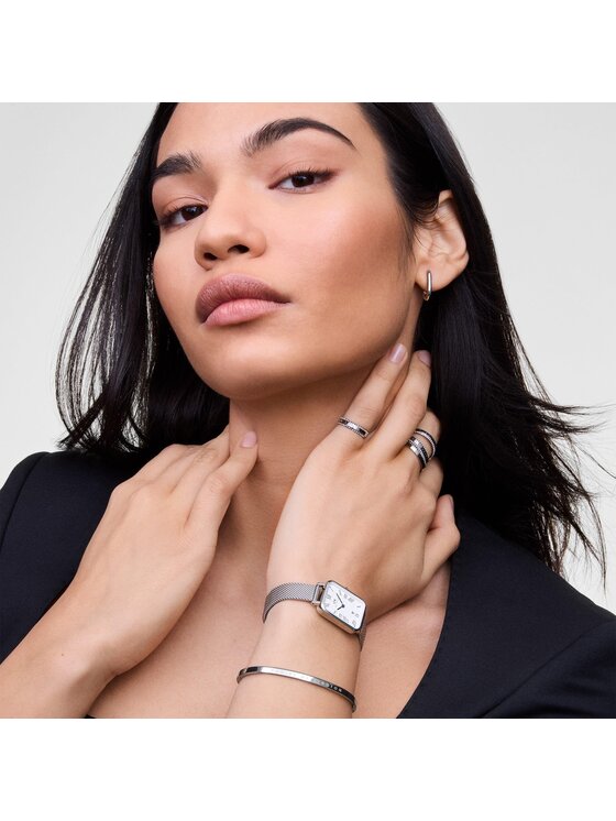 Daniel Wellington Daniel Wellington Zegarek DW00100863 Srebrny