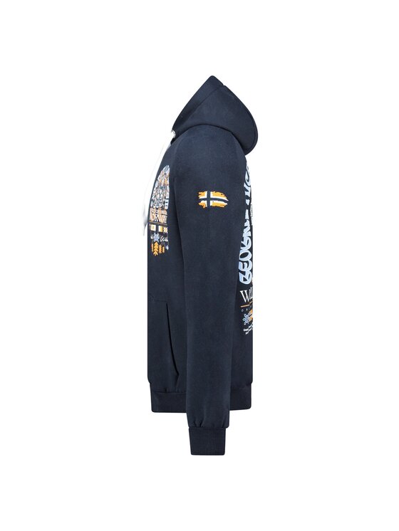 Geographical Norway Geographical Norway Bluza WZ3015H/GN-Navy Granatowy Regular Fit