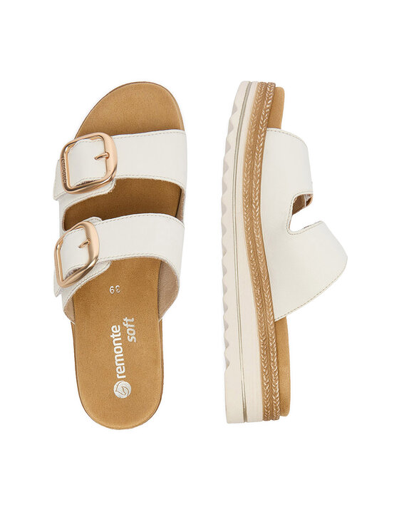 Remonte Remonte Παντόφλες CEO-D0Q66-80 Εκρού