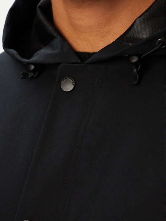 Quiksilver Quiksilver Яке за дъжд Diamond Rain EQYJK04193 Черен Regular Fit