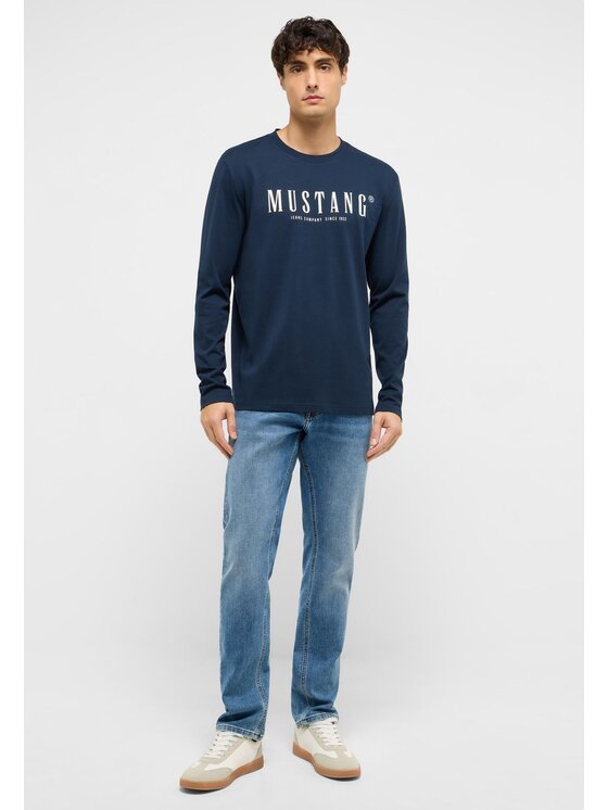 Mustang Mustang Jeansy Style Oregon Slim K Niebieski Slim Fit