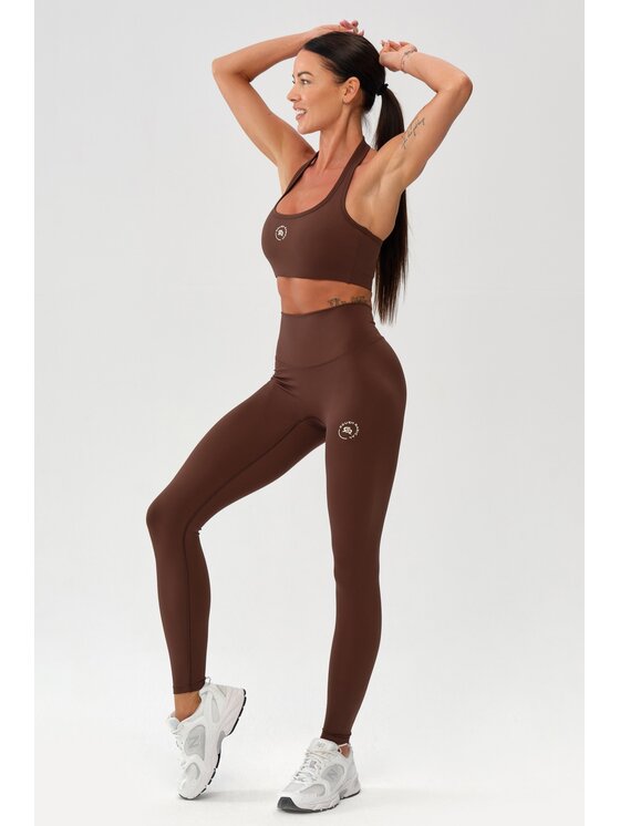 ROUGH RADICAL ROUGH RADICAL Biustonosz sportowy ZOYA SPORTS BRA Brązowy