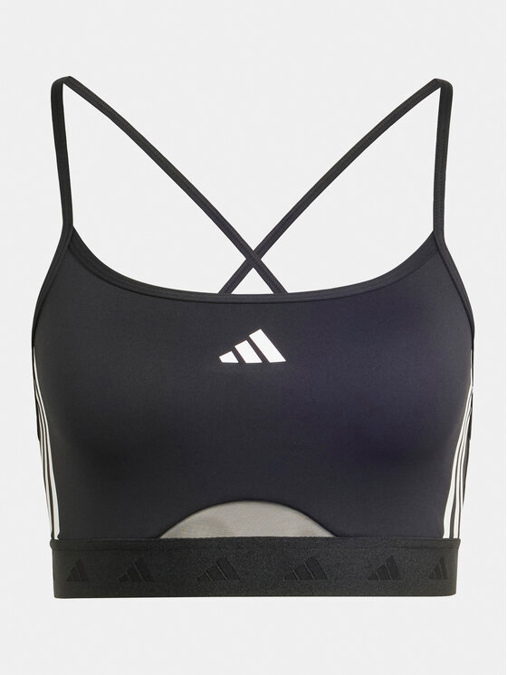 adidas adidas Αθλητικό σουτιέν Hyperglam IS4491 Μαύρο