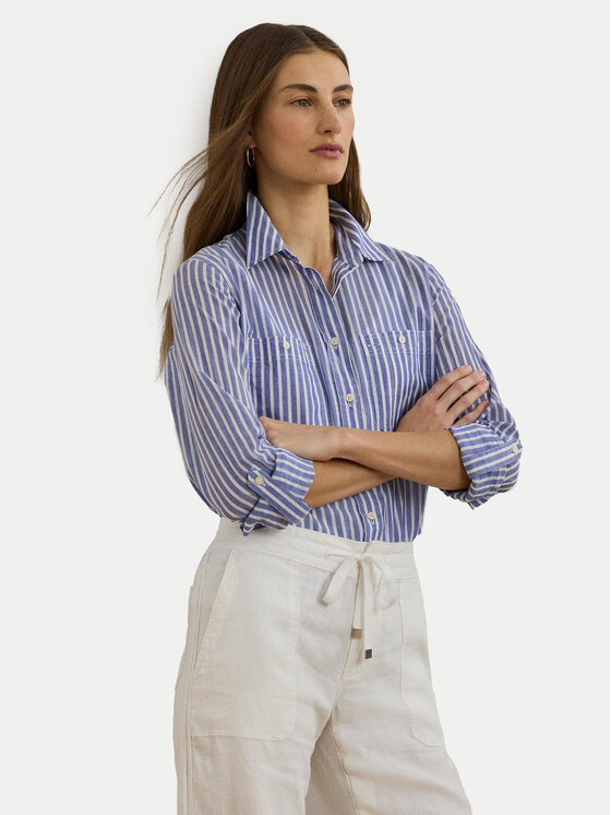 LAUREN RALPH LAUREN LAUREN RALPH LAUREN Cămașă 200970150001 Albastru Relaxed Fit