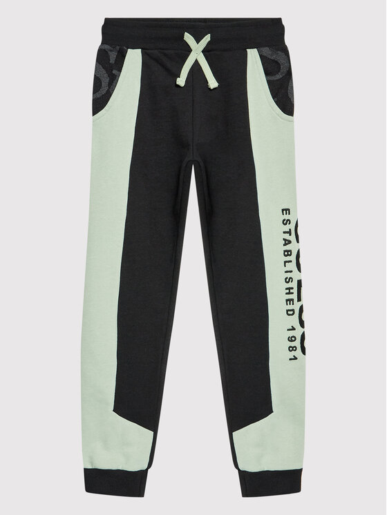 Pantaloni da tuta L2YQ12 KA6R0 Nero Regular Fit