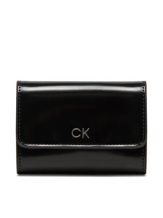 Calvin Klein Mazs sieviešu maks Ck Daily Sm Trfold K60K612425 Melns