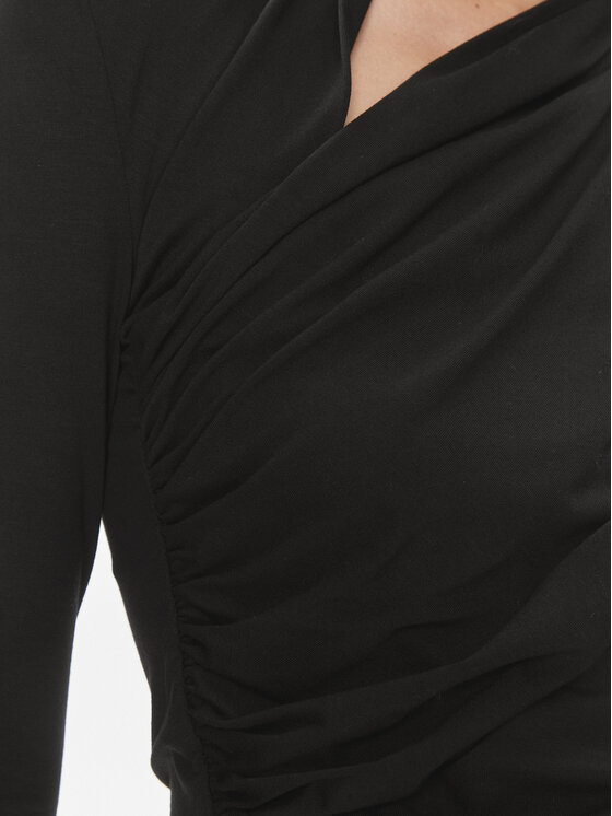 PINKO Pinko Блуза 102363 A1DE Черен Slim Fit
