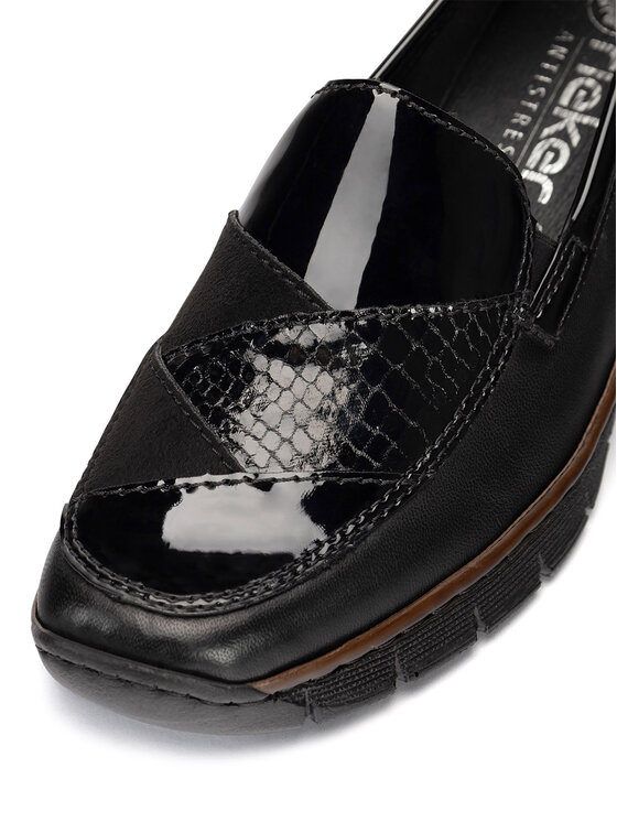 Rieker Rieker Pantofi 53785-00 Negru