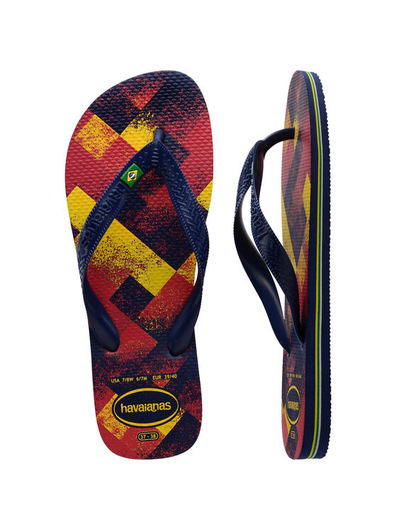 Havaianas Havaianas Σαγιονάρες HAVAIANAS Infradito Unisex adulto Hav. Brasil Fresh 4145745.4368 Blu Έγχρωμο