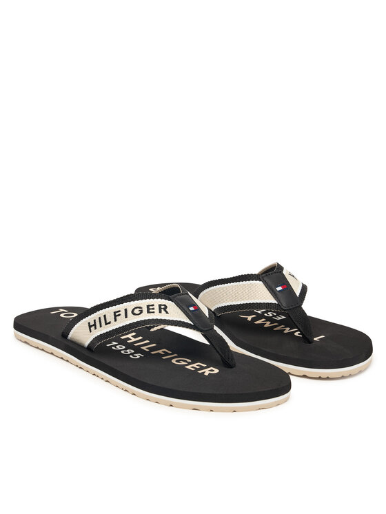 Tommy Hilfiger Tommy Hilfiger Japonki Sporty FM0FM05805 Czarny