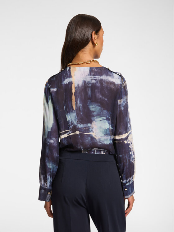 Elena Mirò Elena Mirò Blusa 2117P000151N041 Blu Regular Fit