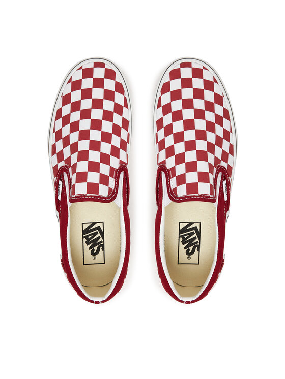 Vans Vans Tenisówki Classic Slip On VN000DAH14A1 Czerwony