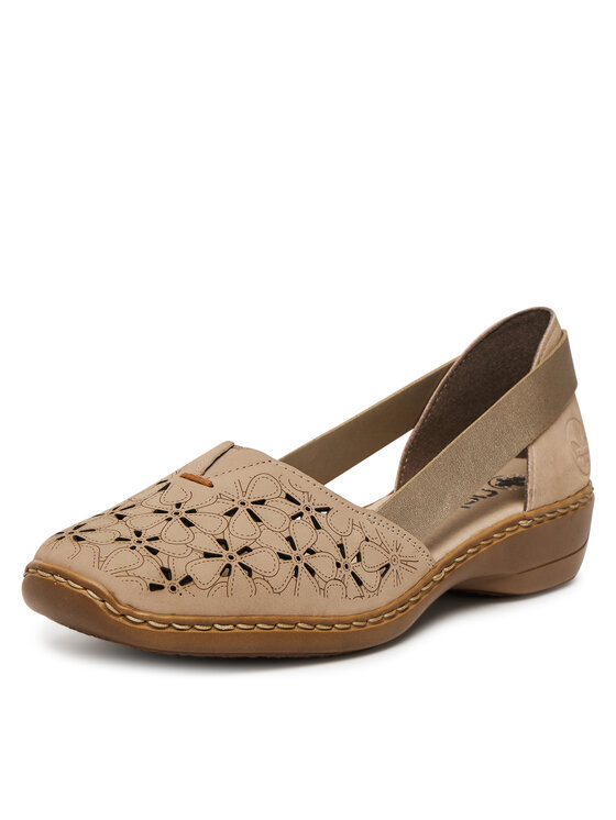 Rieker Rieker Halbschuhe 41356-60 Beige