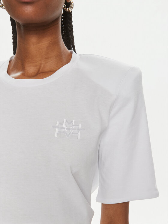 MVP Wardrobe MVP Wardrobe T-Shirt MVPE4TS147.0JE0081 Bílá Classic Fit
