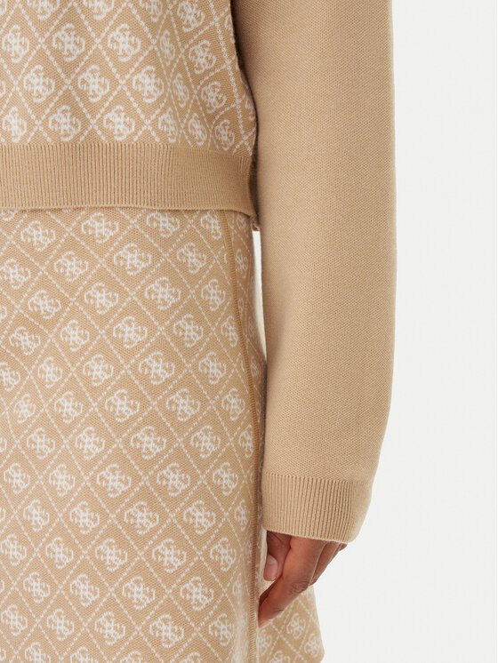 Guess Guess Golf W5BR23 Z3JD2 Beżowy Relaxed Fit