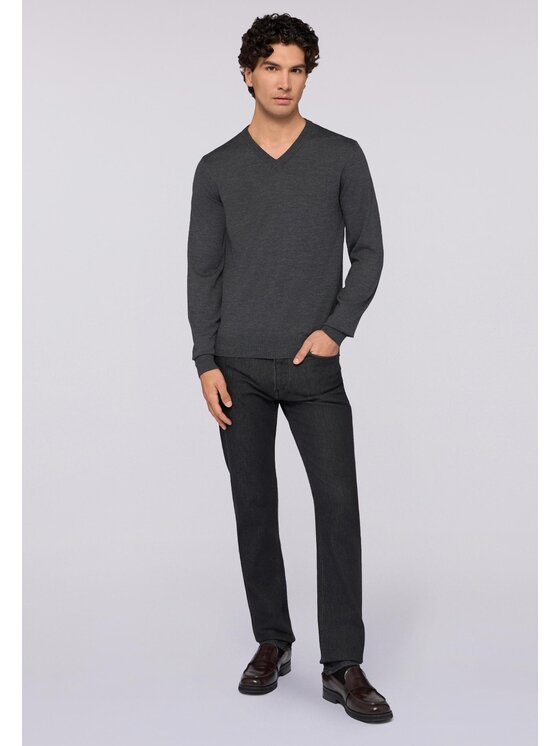 Trussardi Trussardi Cardigan M0228000024N013 Grigio Regular Fit