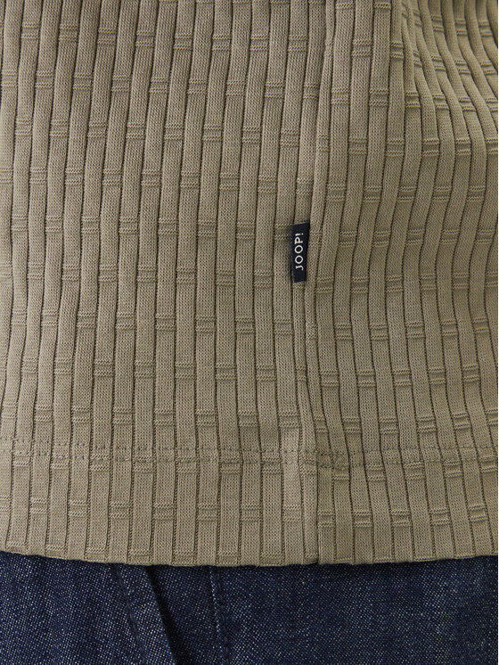 JOOP! JOOP! Тениска с яка и копчета Jorge 30101934 Зелен Slim Fit