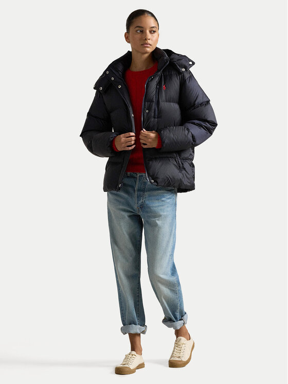 Polo Ralph Lauren Polo Ralph Lauren Pūkinė striukė 211932183001 Tamsiai mėlyna Relaxed Fit