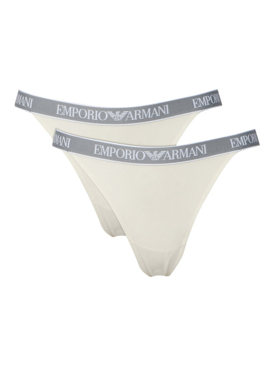 Emporio Armani Underwear Emporio Armani Underwear Stringu komplekts EW000405 AF19026 M0082 Balts