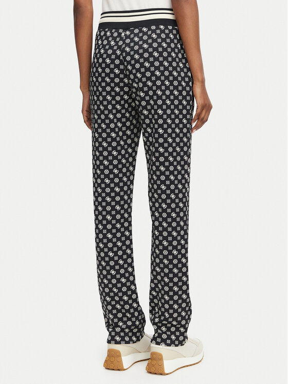 Guess Guess Pantaloni trening V5YB20 KB212 Negru Regular Fit
