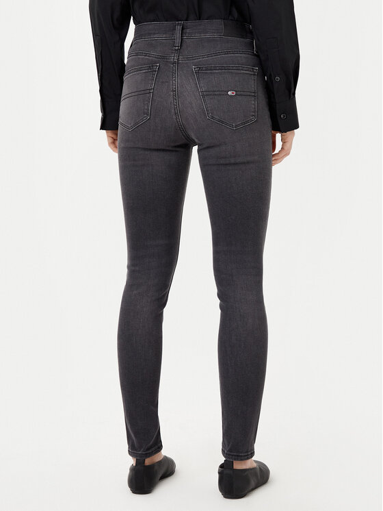 Tommy Jeans Tommy Jeans Jeansy Nora DW0DW19550 Šedá Skinny Fit