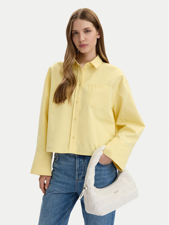 Tommy Jeans Geantă Tjw Icon Aop Shoulder Bag AW0AW18467 Alb