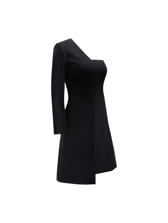 La Mania La Mania Abito da sera KENDA 2 Nero Classic Fit
