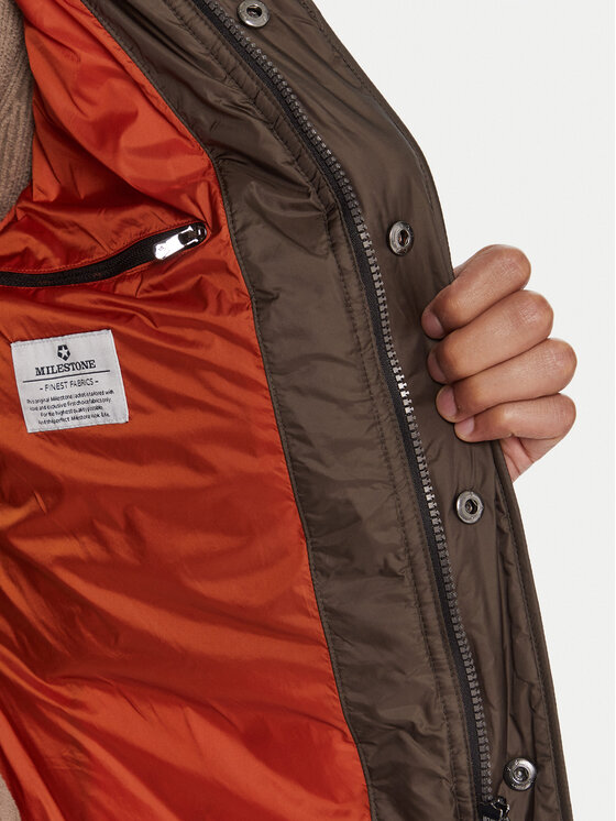 Milestone Milestone Demisezoninė striukė MSSantos 530400 60655 Chaki Regular Fit