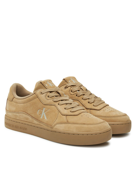 Calvin Klein Jeans Calvin Klein Jeans Laisvalaikio batai Classic Cupsole Wave Mg Cs YM0YM01256 Smėlio