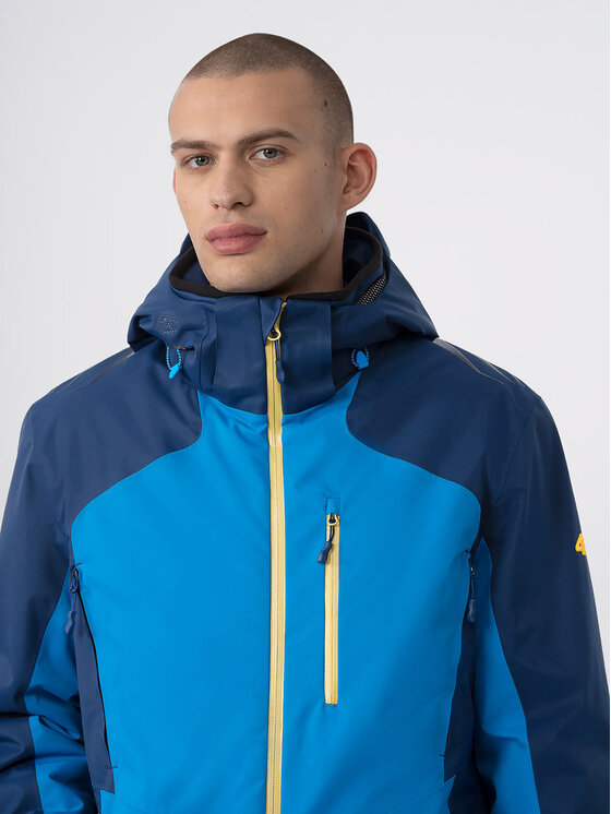 4F 4F Skijacke 4FAW23TTJAM283 Blau Regular Fit