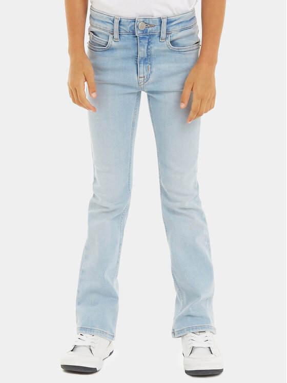 Calvin Klein Jeans Jeans IG0IG02378 Blu Flare Fit, taglia : 16Y